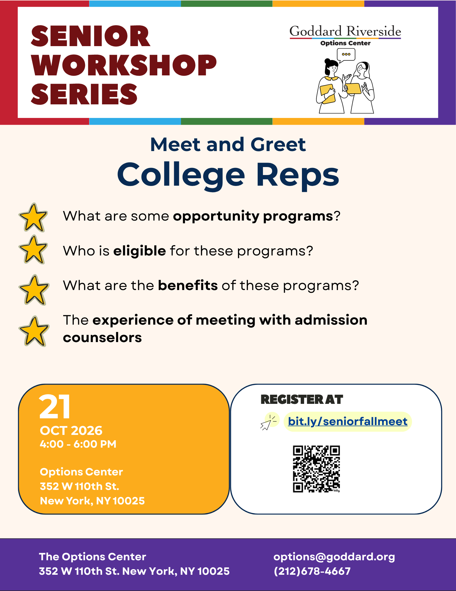 Individual Workshop Flyer