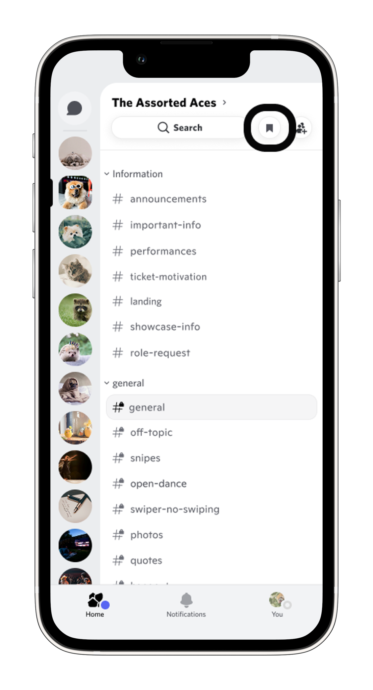 Main navigation placement