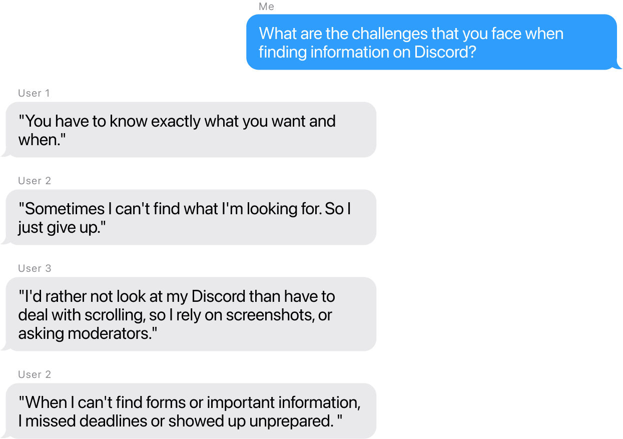 Discord user interview insights